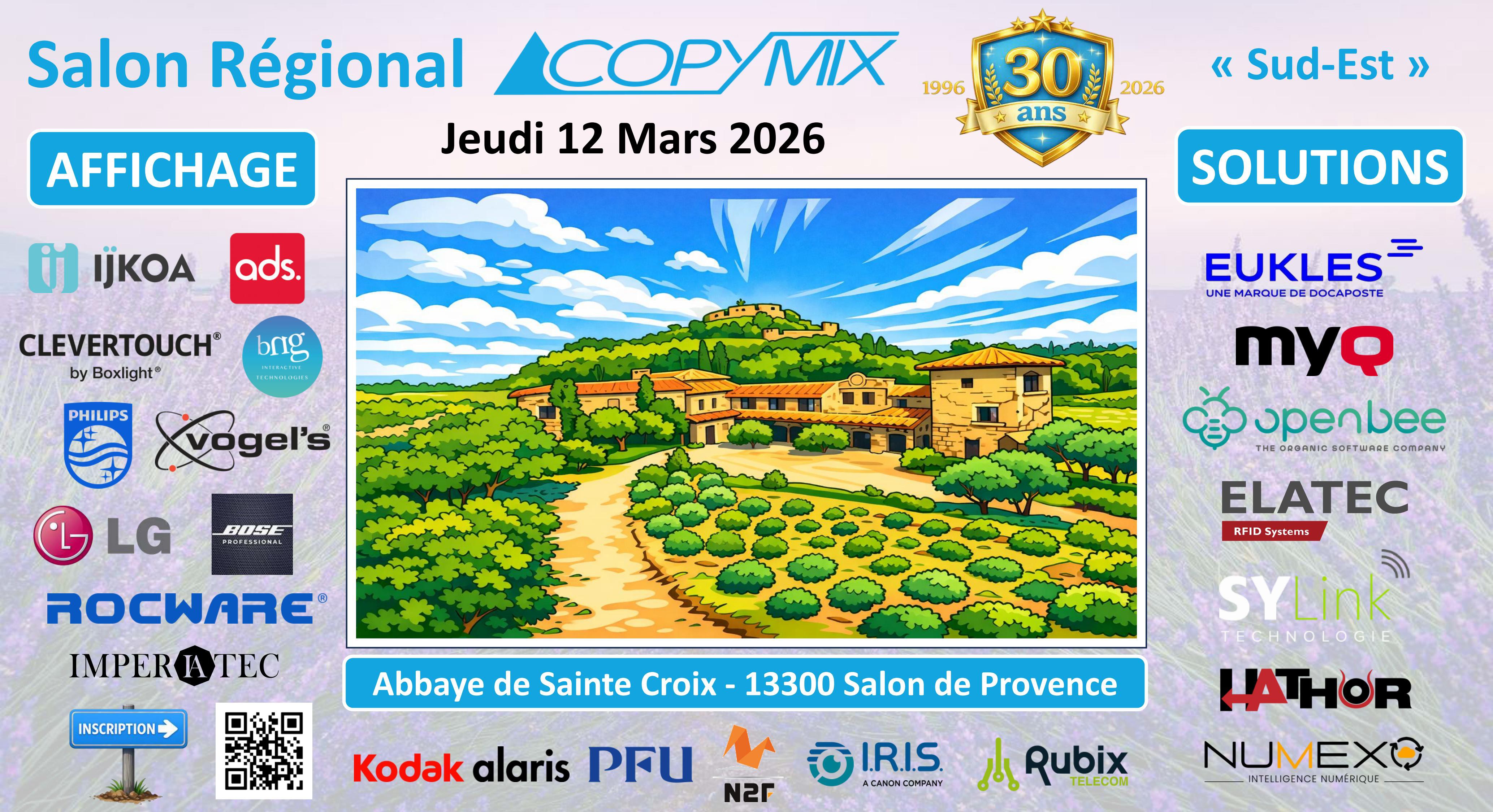 INVITATION SALON COPYMIX SUD-EST Le 12 03 2026
